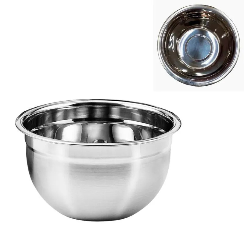 Tigela Saladeira Inox Multiuso Bowl Cozinha Restaurante 26cm
