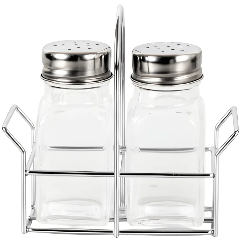 Galheteiro com 2 Porta Temperos - Stylish Two