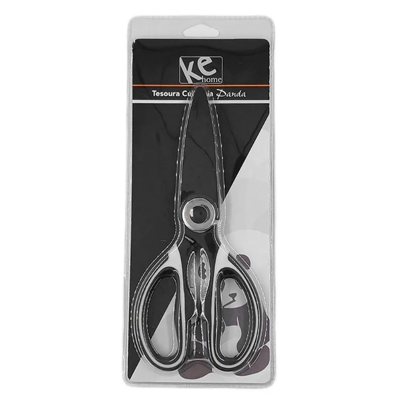 Tesoura Culinária Panda 21cm em Metal Kehome