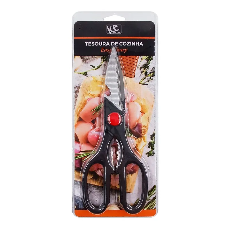 Tesoura De Cozinha 20cm em Metal Kehome