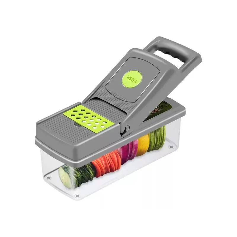 Cortador Ralador Fatiador Legumes Saladas Multifuncional 10 Em 1 Kehome