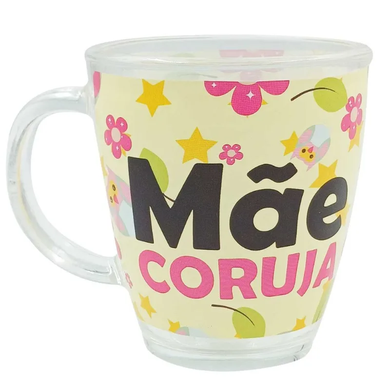 Caneca Mãe 380ml em Vidro Kehome-Modelo 1
