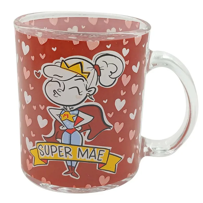 Caneca Mãe 330ml em Vidro Kehome-Modelo 1