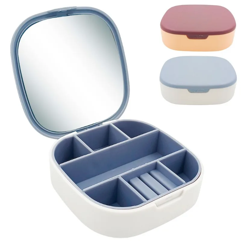 Porta Joias C/ Divisórias 10cm em Plástico Kehome