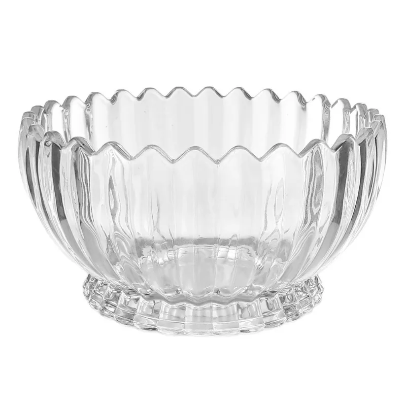 Fruteira Clear Cristal 23x12cm em Vidro Kehome