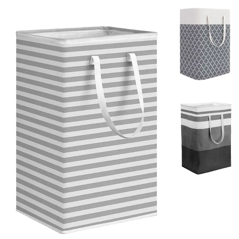 Cesto Organizador C/ Alça 60x40cm em Poliéster Kehome-Modelos sortidos