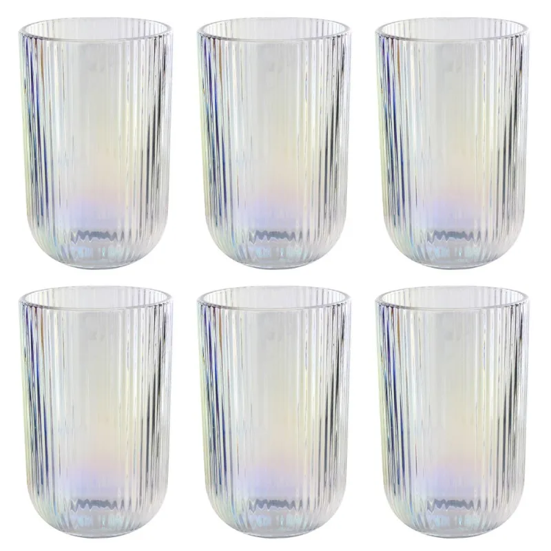 Jogo de Copos Versalhes 6 Peças 460ml em Vidro Kehome