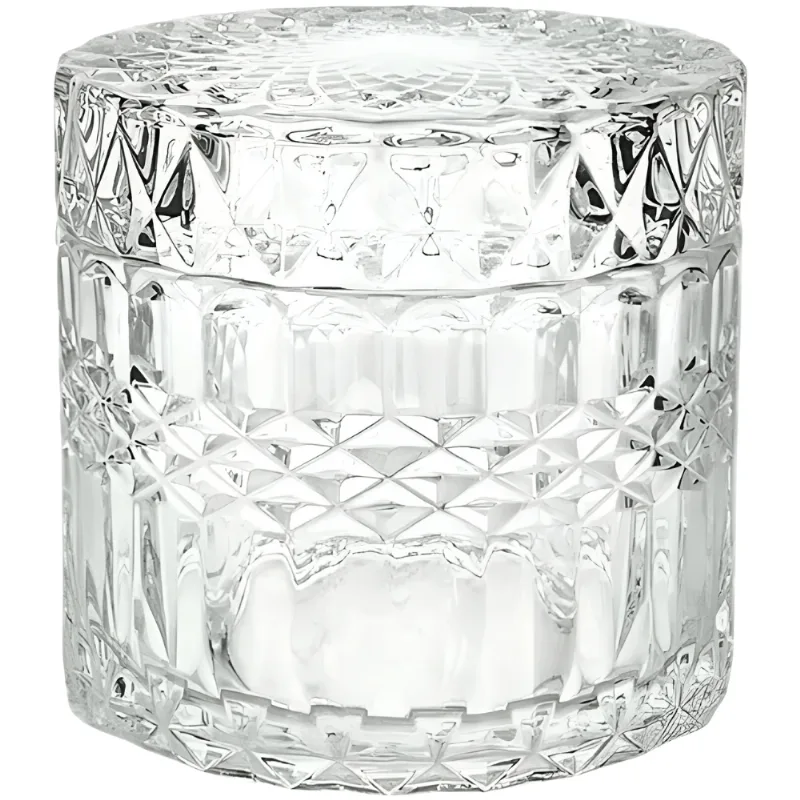 Potiche Finesse Em Vidro 9x8,5cm Lanty (ke Home)