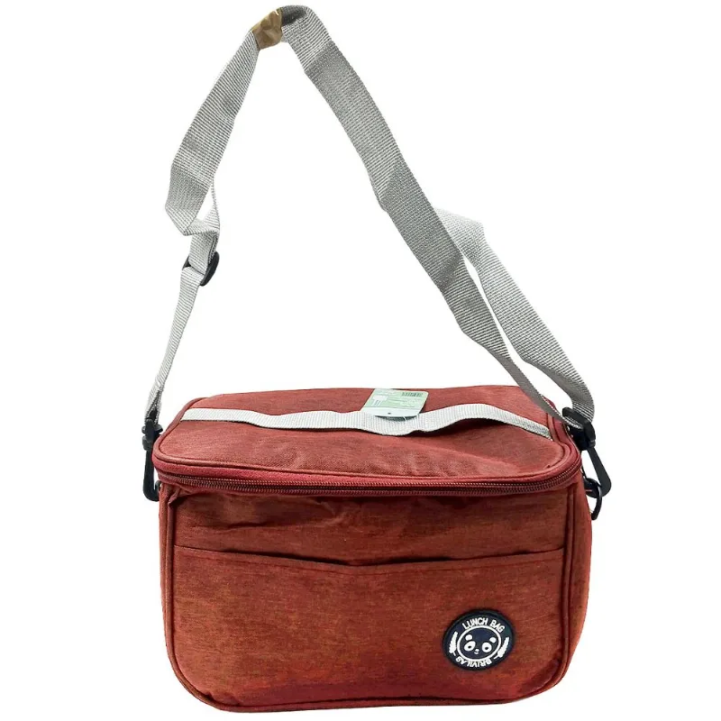 Bolsa Térmica C/ Alça 25x17cm em Poliéster Kehome-Marsala