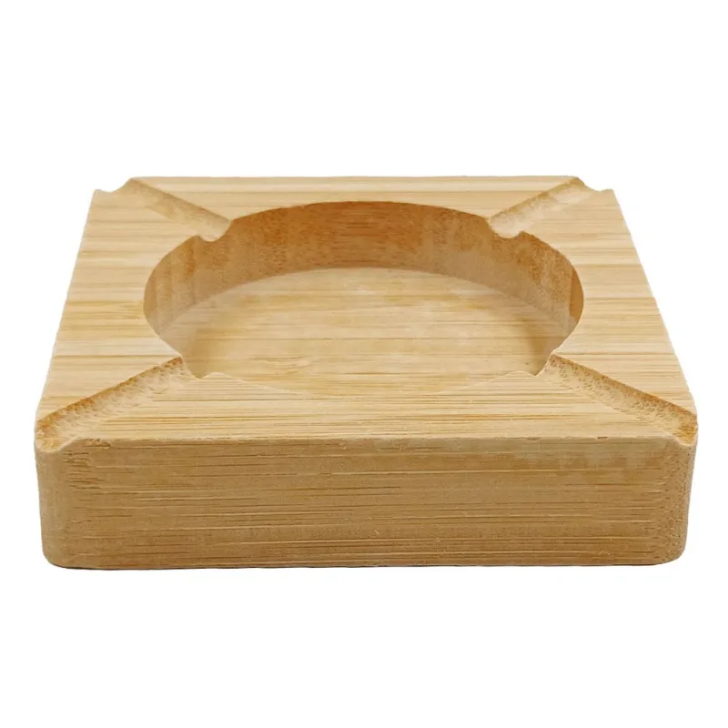 Cinzeiro Urban 9,8x9,8cm em Bambu Kehome