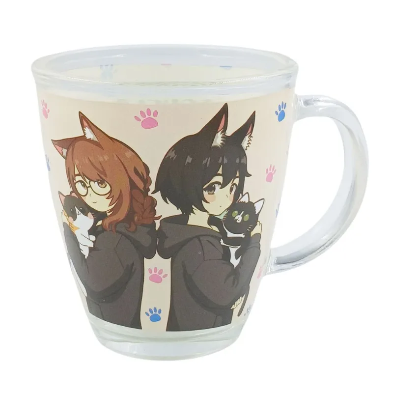 Caneca Grandes Amigas 380ml em Vidro Kehome-Modelo 1