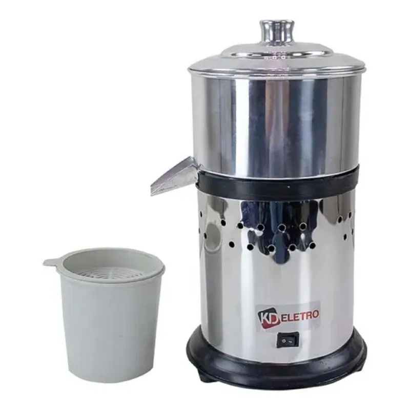 Extrator Espremedor De Suco P Em Inox Com Bica De Aluminio