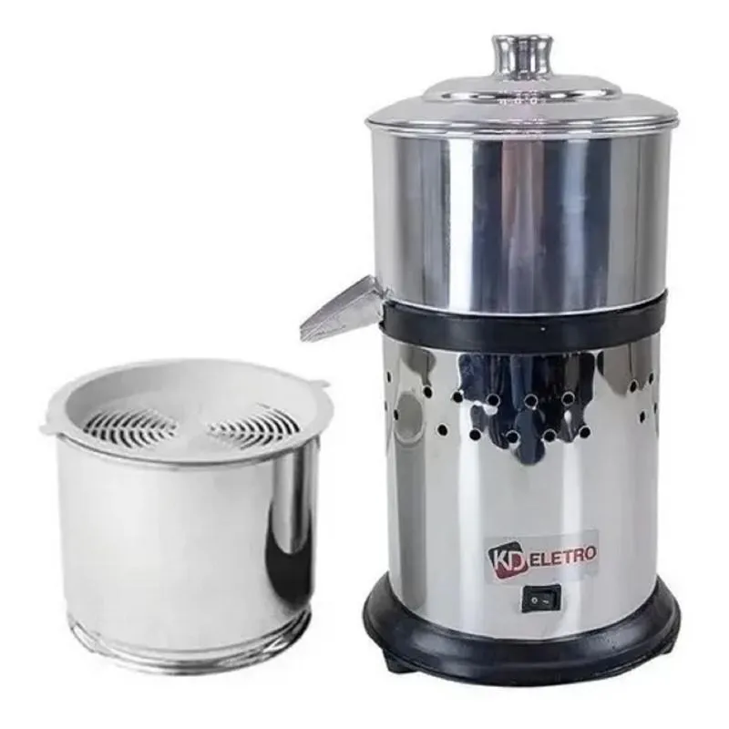 Espremedor Inox P Industrial 500w Potência Bica Aluminio 3l