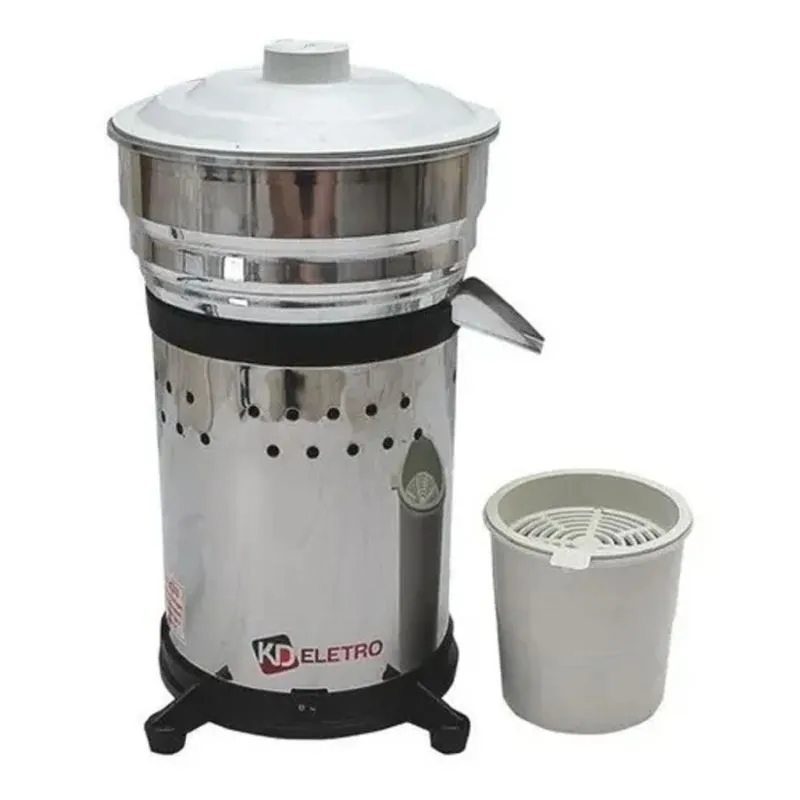 Espremedor De Frutas Profissional Em Inox G Bica De Aluminio