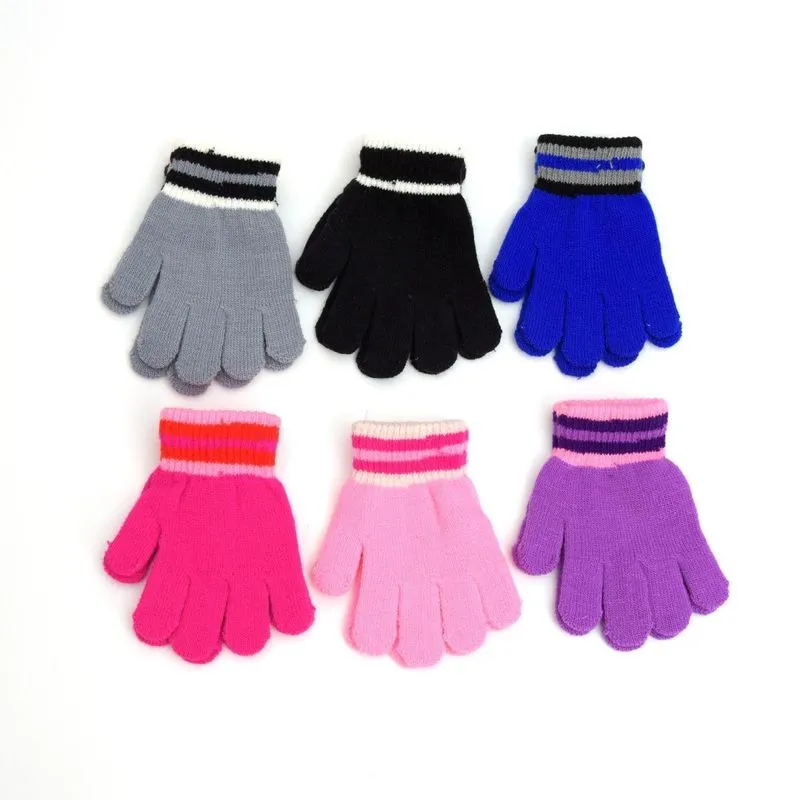 Luva De Lã Frio Inverno Infantil Menino Menina