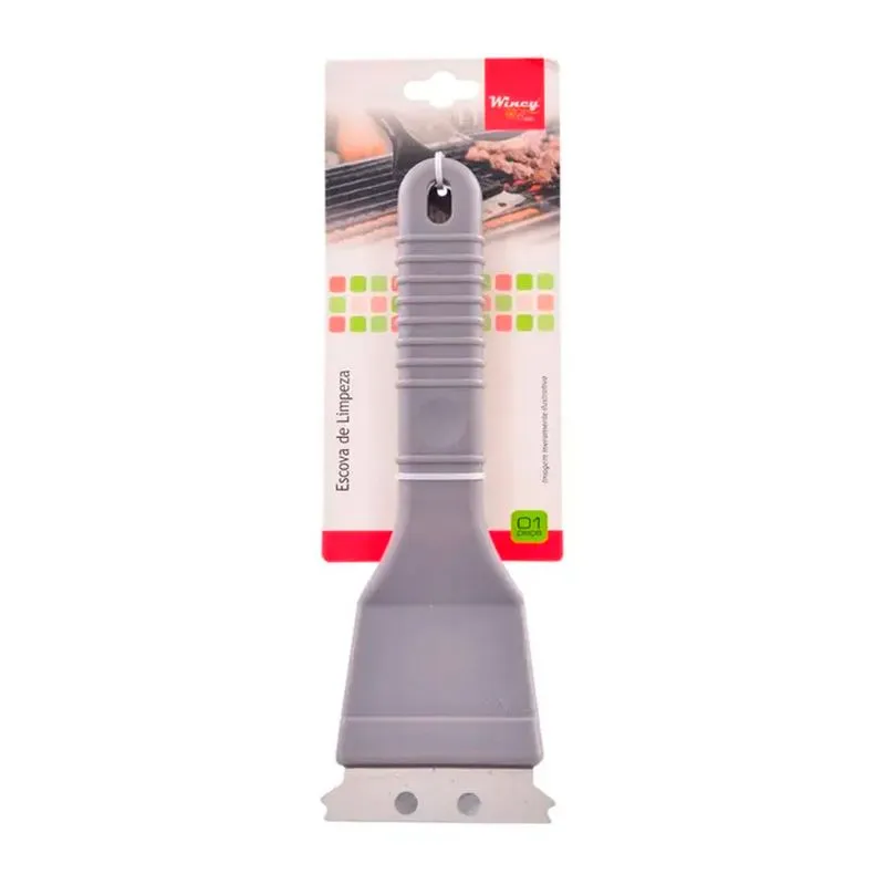 Escova de Limpeza PP/Inox 21,5x7,2x1,8cm Sortida Wincy