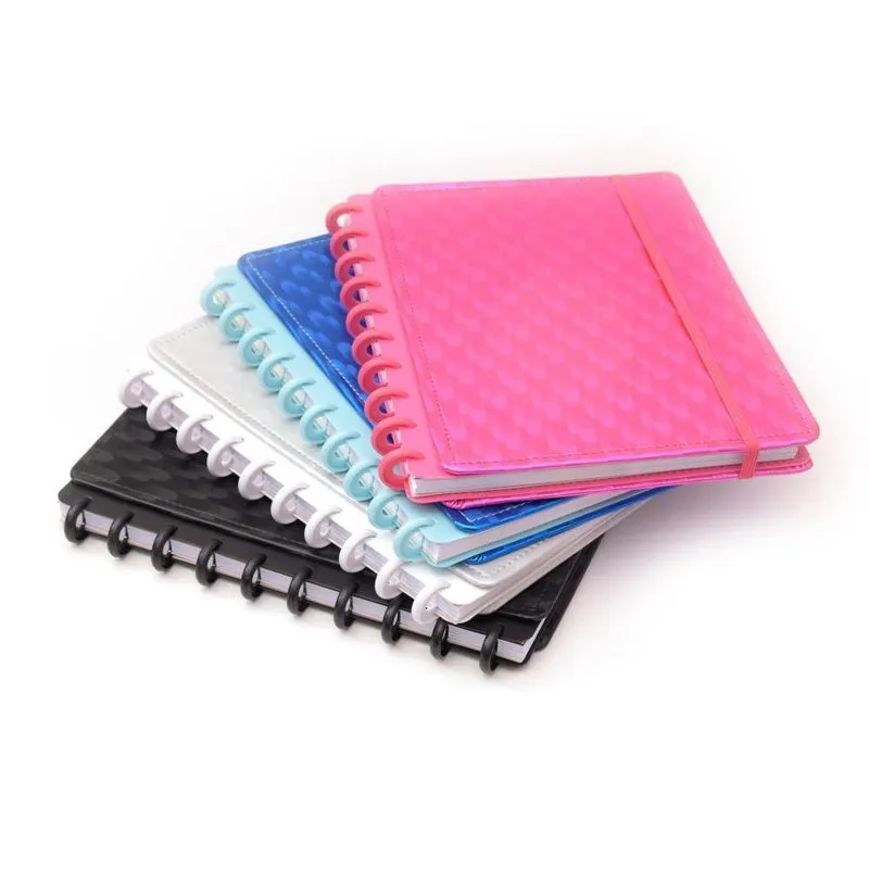 Caderno De Disco Planner Inteligente Com 80 Folhas Sortido