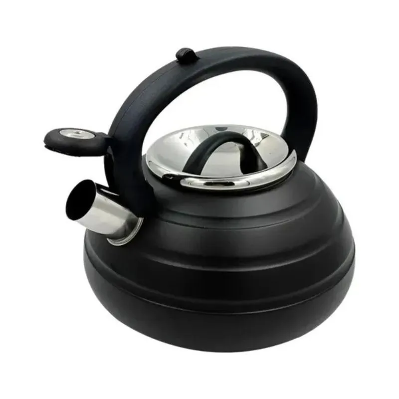 Chaleira Nero Inox 3 Litros Aço Inoxidável Preta