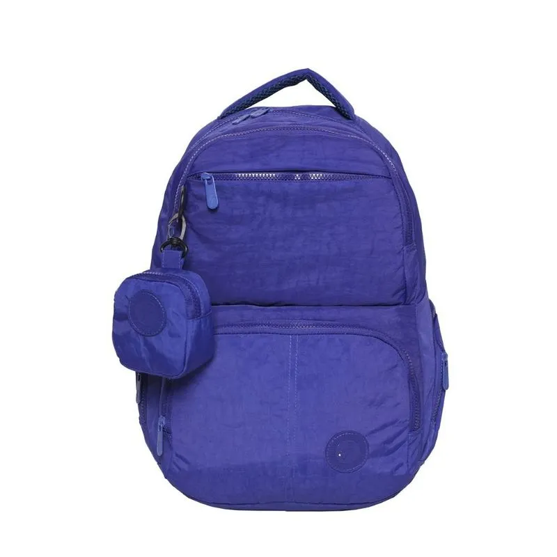 Mochila Escolar Winth W Teen Nylon Azul BPT20203 (MP)