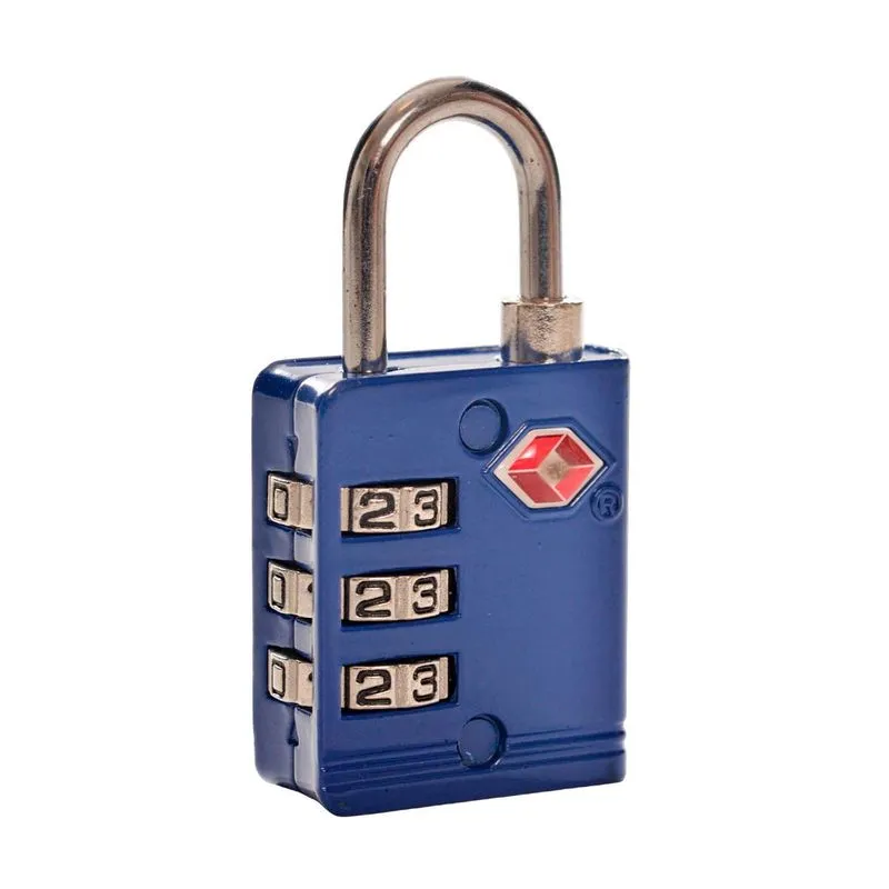 Cadeado Tsa Com Senha Para Mala De Viagem