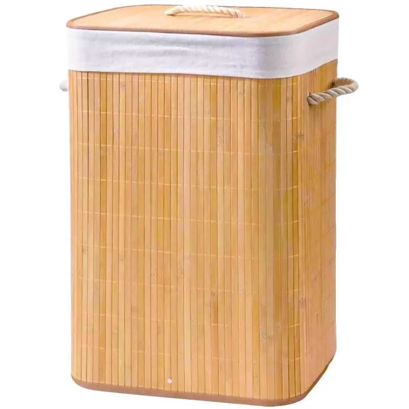 Cesto Organizador Multiuso 40x60cm em Bambu Rio de Ouro