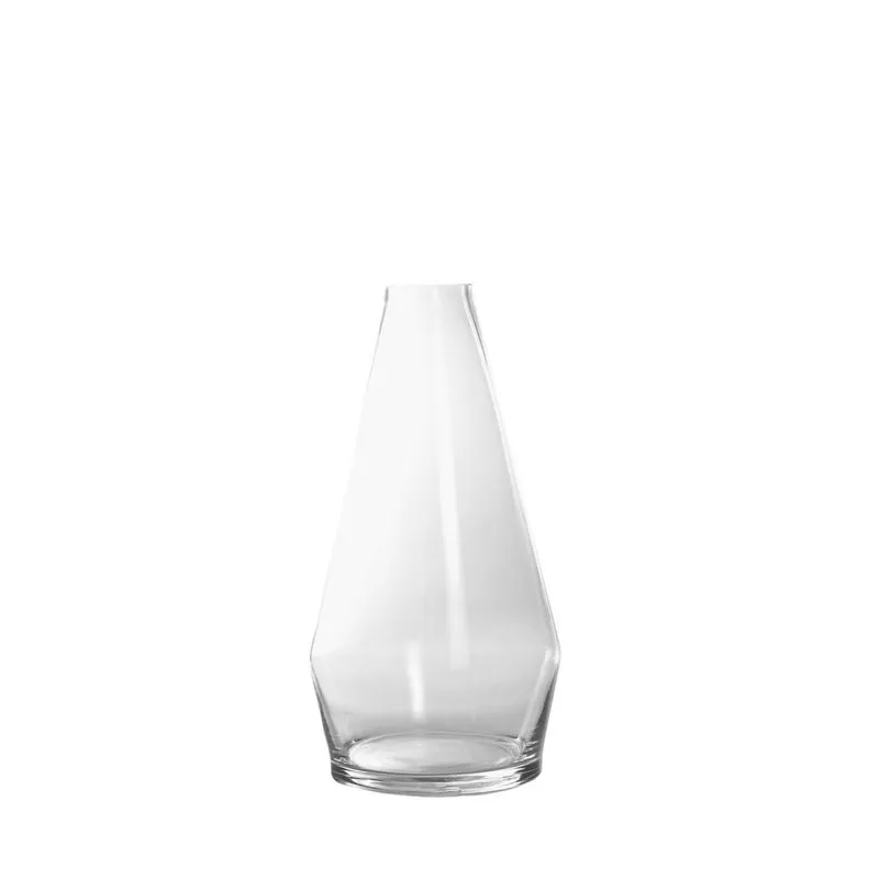 Vaso Clarins Clear 18x34cm Vidro - Mai Home