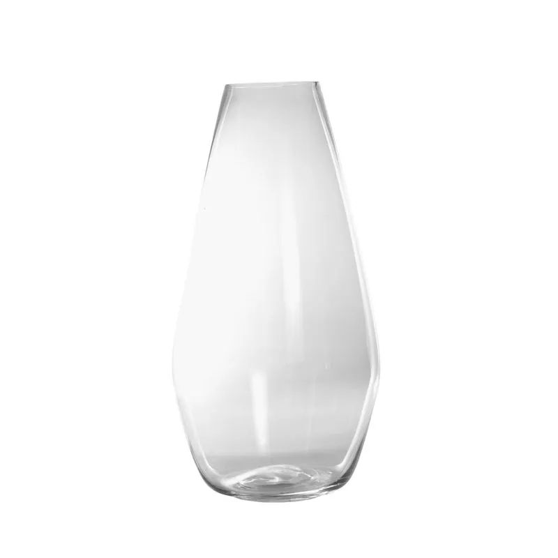 Vaso Clarins Transparente 22,6x43,5 Vidro - Mai Home