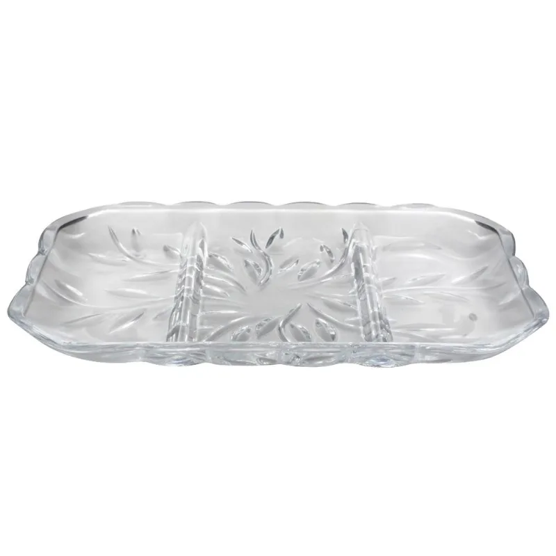 Petisqueira Silvana 21,6x14cm em Vidro Wincy
