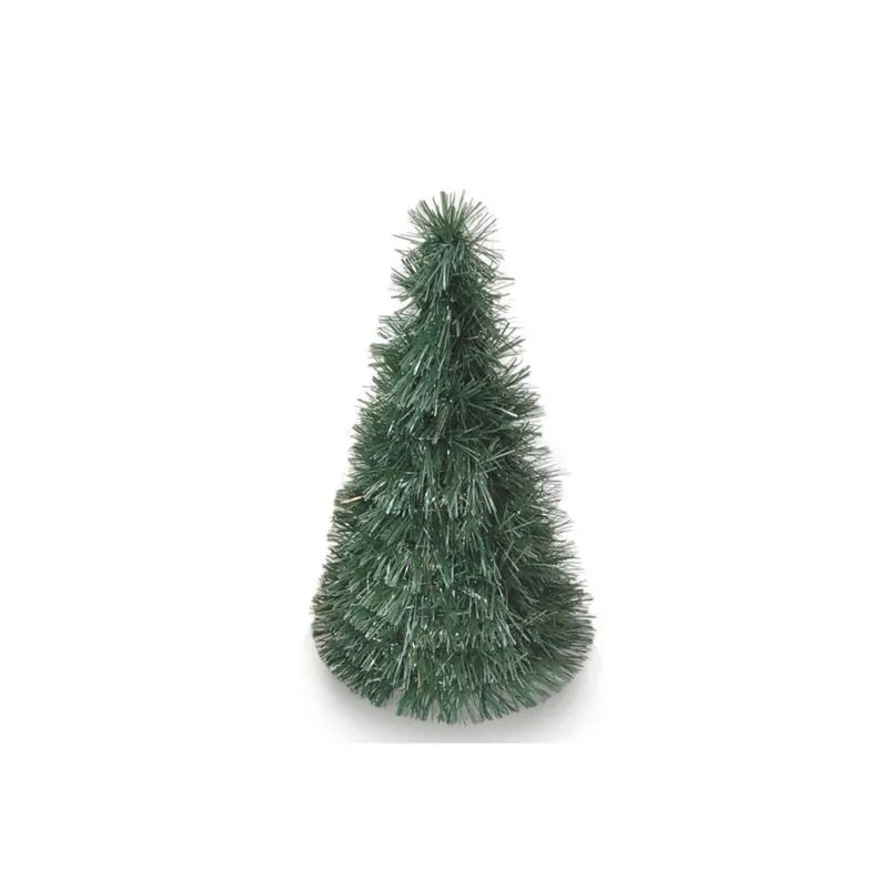 Mini Árvore De Natal Cone Verde Tradicional 30cm