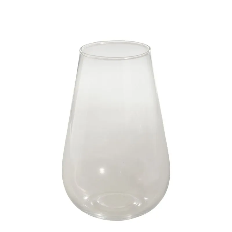 Vaso Hengyi Clear 13x20x13cm Vidro - Mai Home