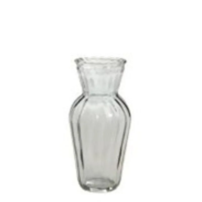 Vaso Moyen Fume 8x15cm Vidro - Mai Home