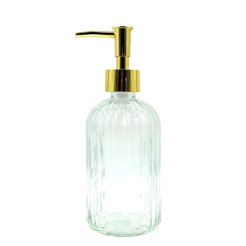 Porta Sabonete Liquido 400ml em Vidro Mai Home