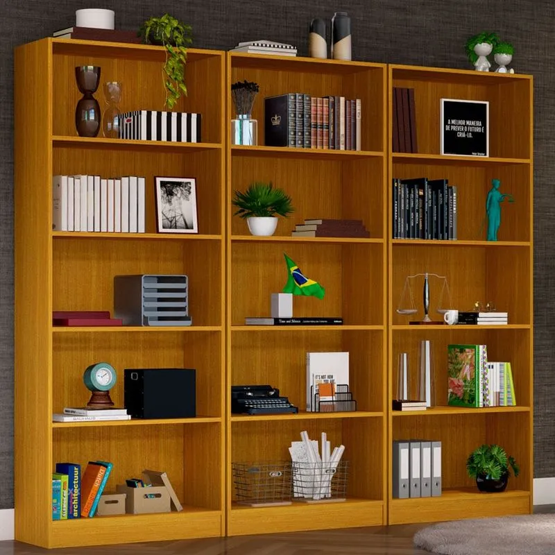 Estante Para Livros Dublin 12 Prateleiras