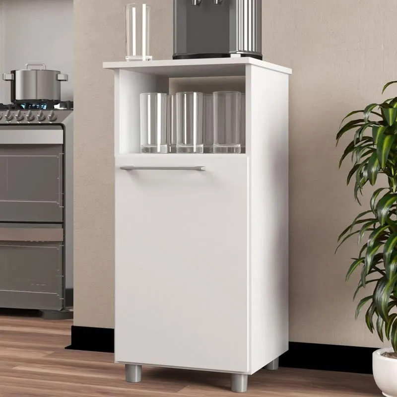Armário de Cozinha Itália 1 Porta Branco - Panorama Móveis