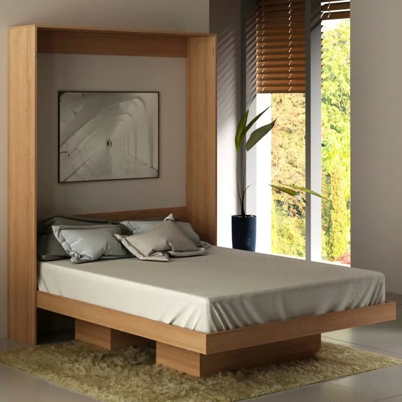 Cama de Casal Articulável Dubai Amêndoa - Panorama Móveis