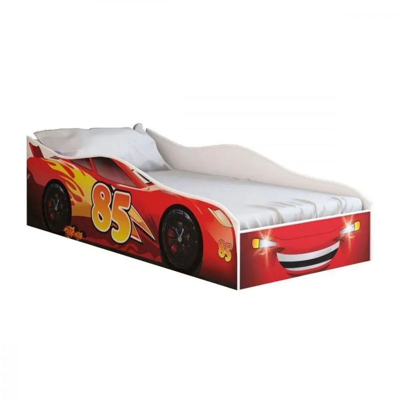 Cama Infantil Super Car Fantasy Gabrielli Móveis Vermelho