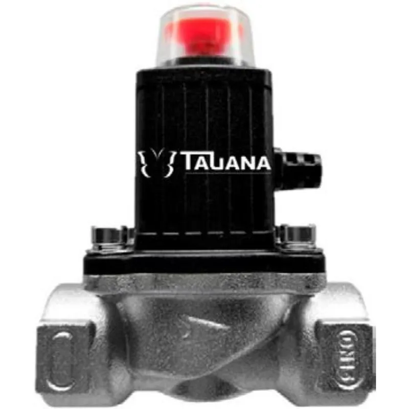 Válvula Solenoide Bloqueio Bivolt 1' Alumínio 2v Gás