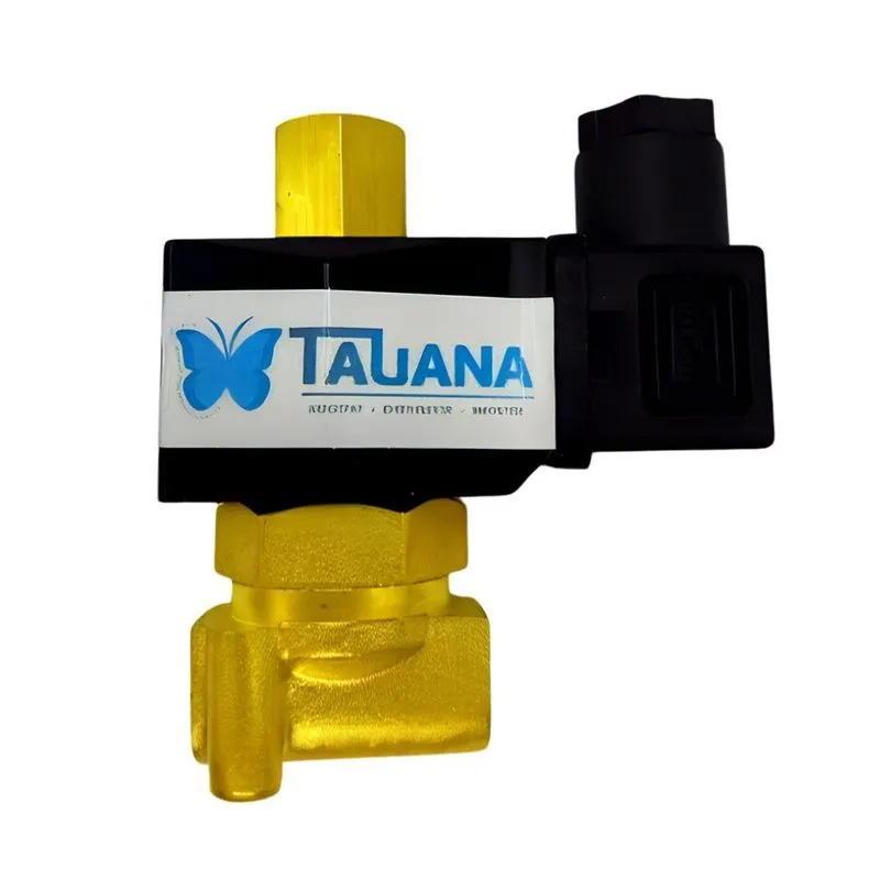 Válvula Solenoide Latão Dn 1/4 Bsp Normal Aberta