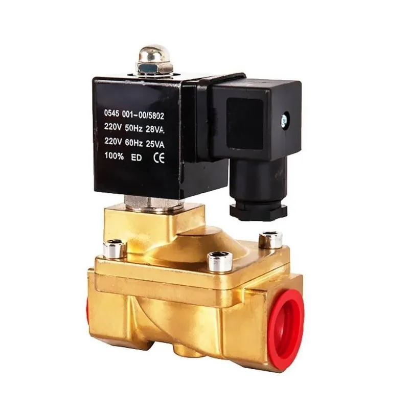 Válvula Solenoide Latão Buna-n 3/8'' 2/2 Vias. - Vs4213ba03