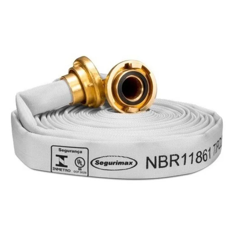 Kit 5 Mangueira Incêndio Hidrante 15m 11/2 Normatizada Tipo