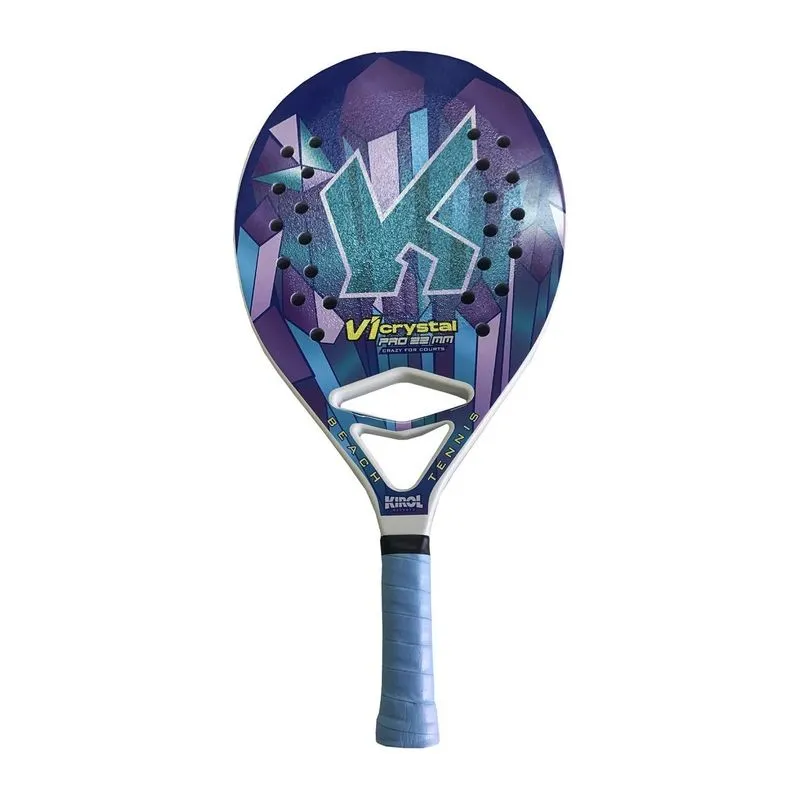 Raquete De Beach Tennis Vi Kirol Roxa - Único - Roxo