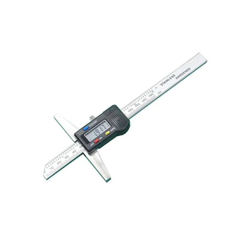 Paquímetro De Profundidade S/ Gancho 200mm/12 Resolução 0,01 Mm/0,0005 Novotest.br Dg-210