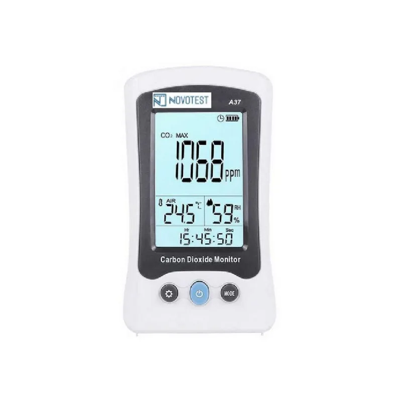 Medidor Co2 E Qualidade Do Ar Digital Resolução 400ppm