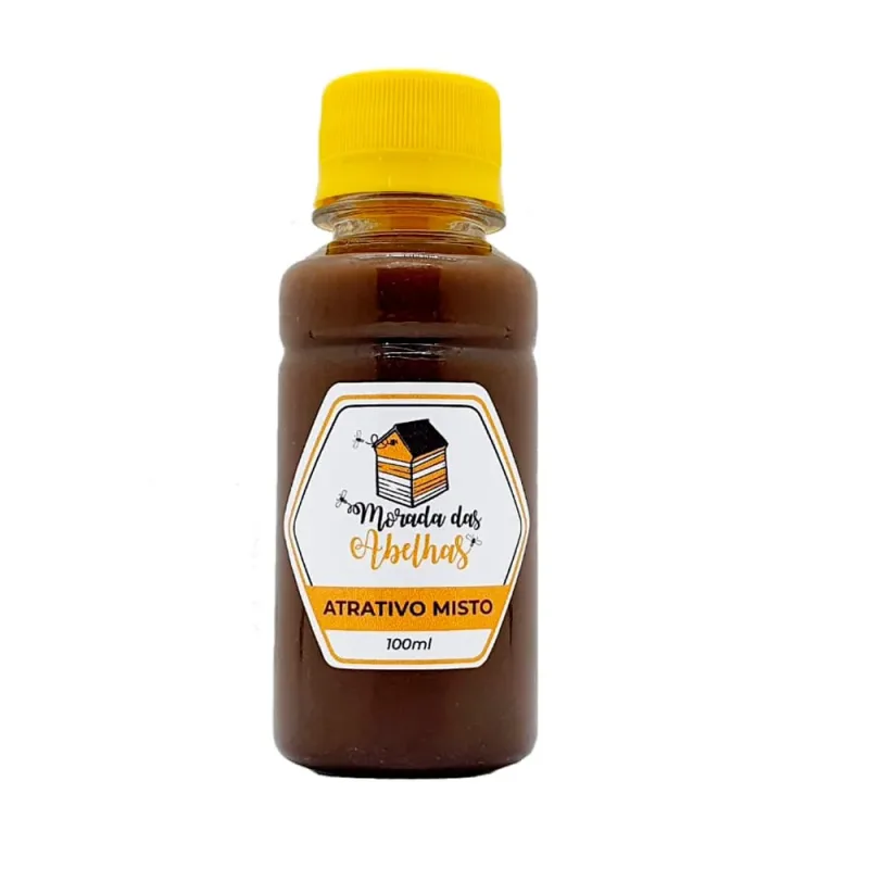 03 Atrativo Misto Para Abelhas Sem Ferrão 100ml Morada das Abelhas