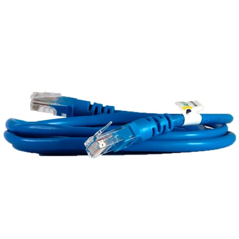 Cabo de Rede Patch Cord Adconnect, CAT6E, 1.5M, Azul - AD-10282