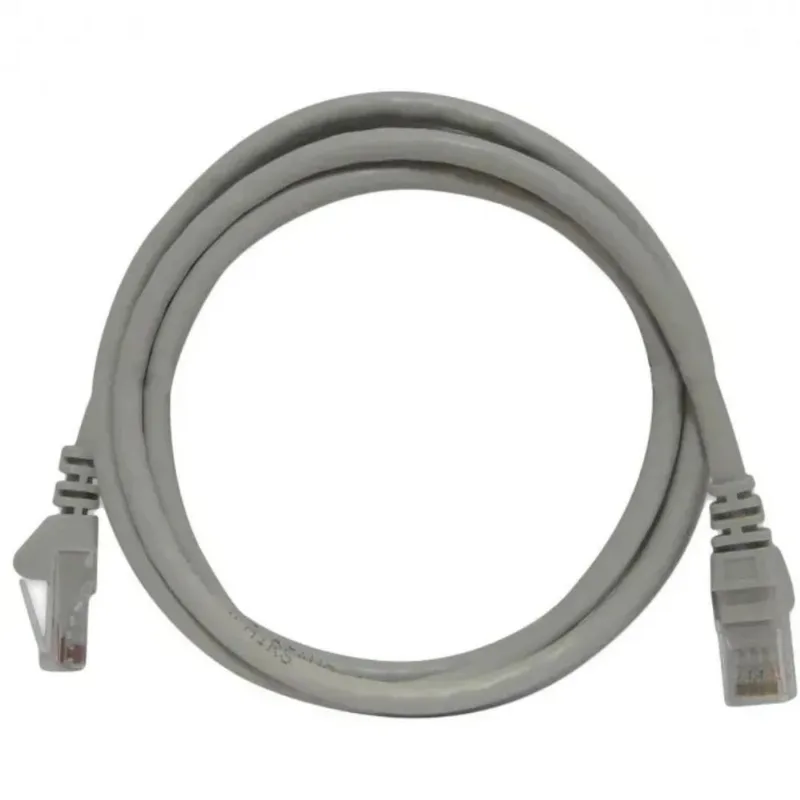 Cabo de Rede Patch Cord Adconnect, CAT6E, 1.5M, Cinza - AD-10283