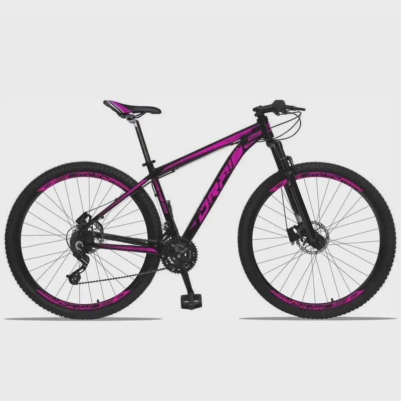 Bicicleta Drais 24V Aro 29 Câmbios Shimano Freio a disco Hidráulico mtb Aluminio 32r