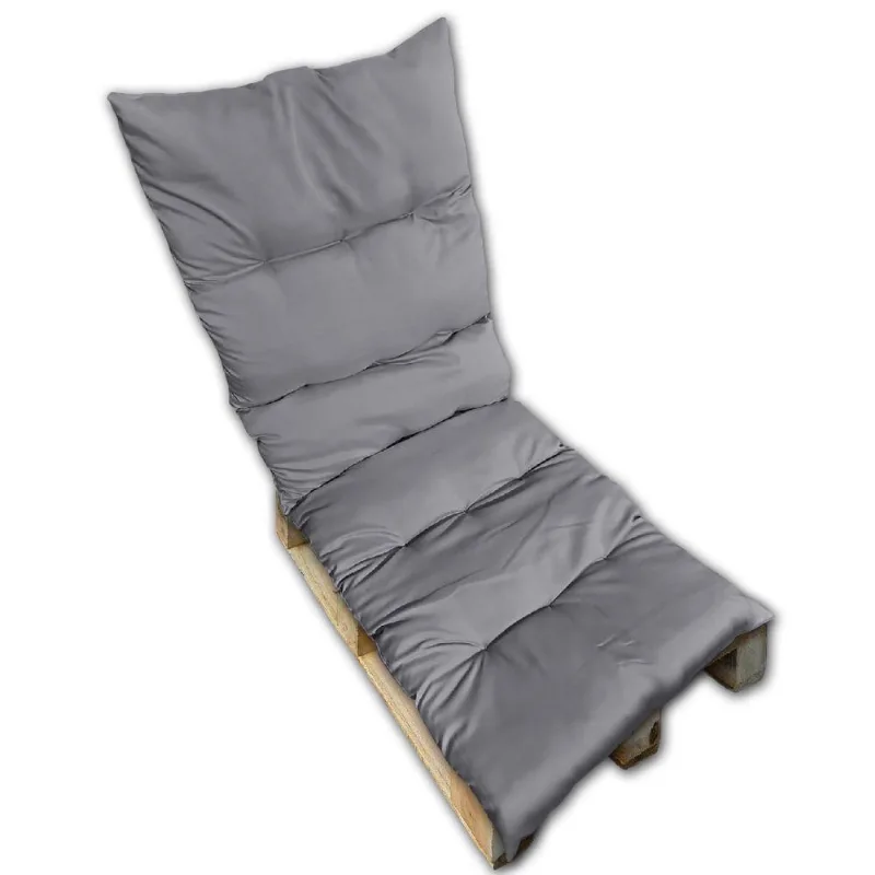 Almofada Futon Esteira Grande 60x1,70cm Flat Cinza