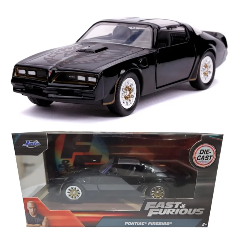 Carro Miniatura Velozes e Furiosos 1:32 Pontiac Firebird