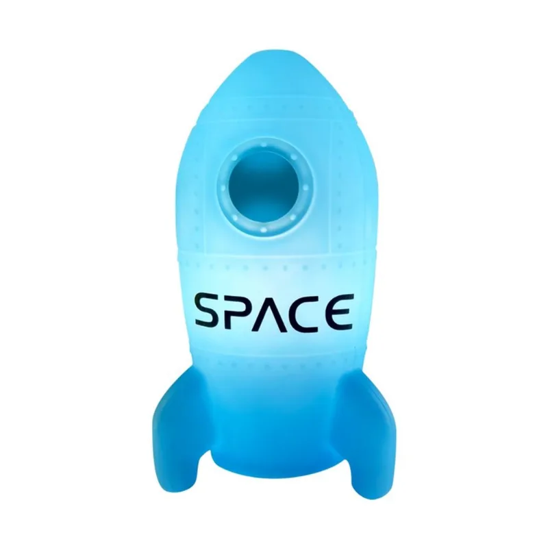 Luminária Abajur de Mesa Foguete Space Nave Espacial Grande
